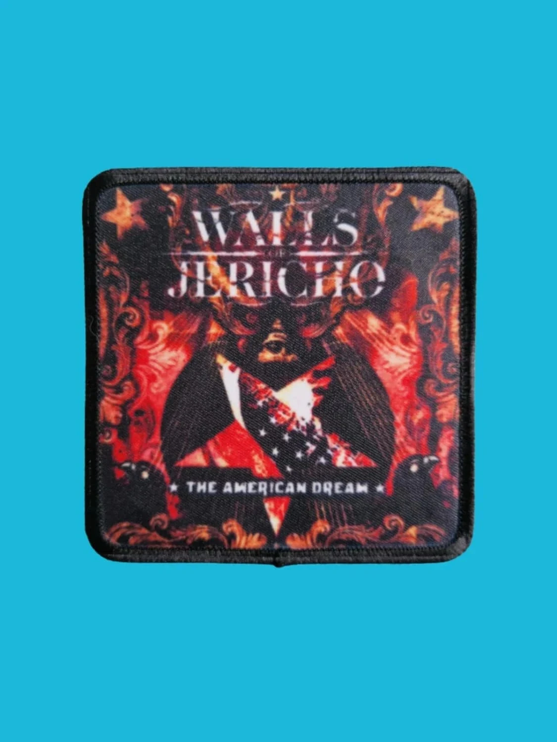 Patch Walls of Jericho - The American Dream - Imprimé - Carré de 7,5 x 7,5 centimètres